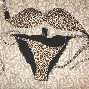 cheetah bikini